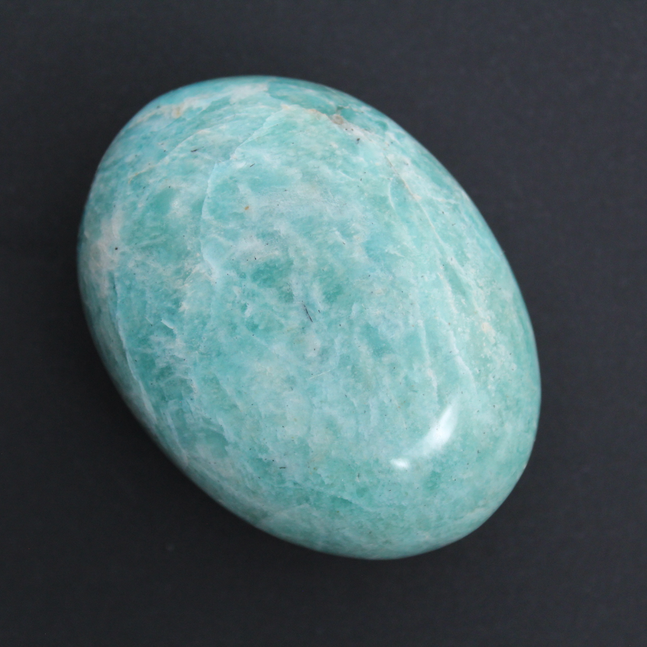 Galet en amazonite