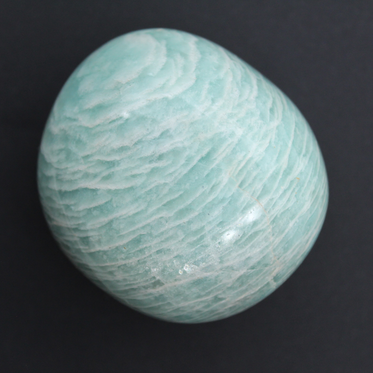 Galet en amazonite
