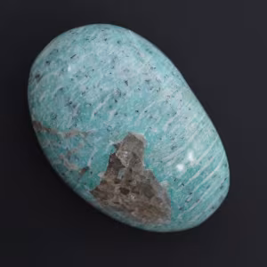 Galet en amazonite