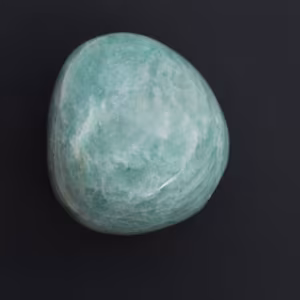 Galet en amazonite