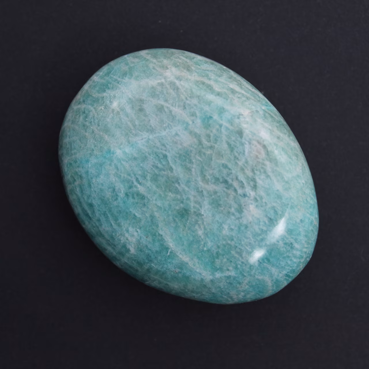 Galet en amazonite