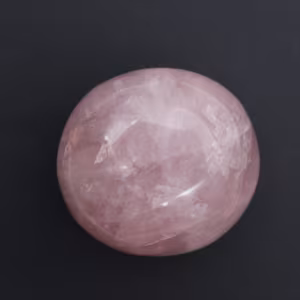 Galet en quartz rose