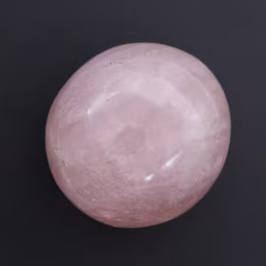 Galet en quartz rose