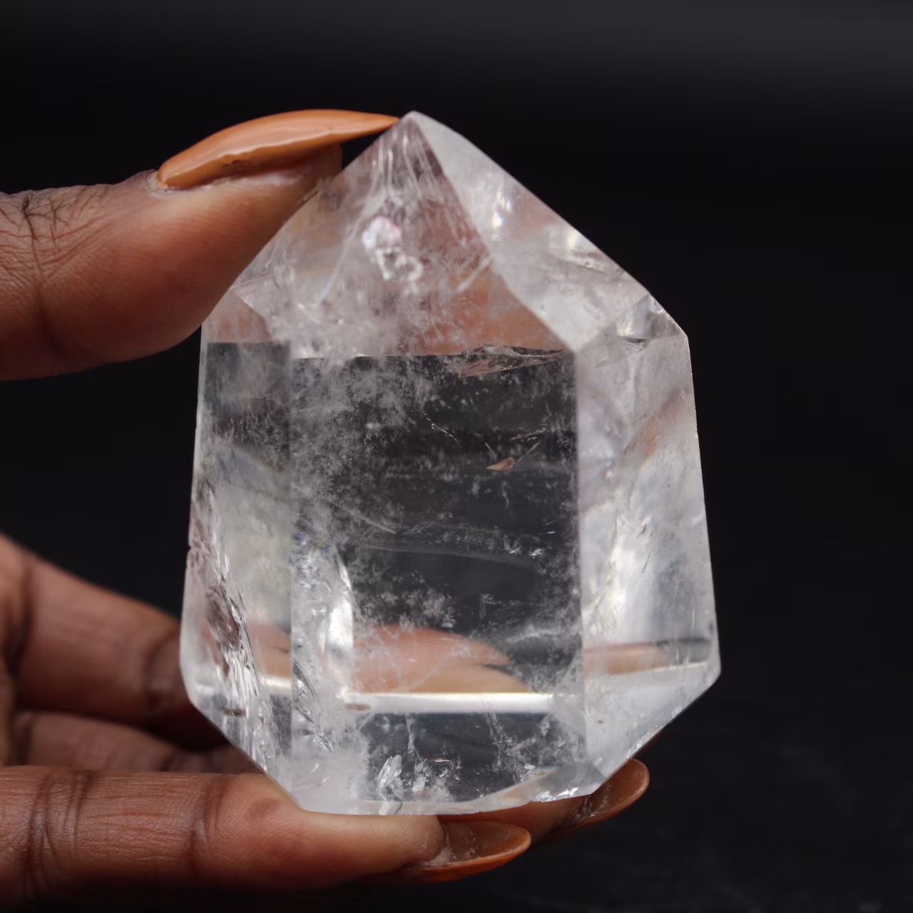 Quartz prisme cristal de roche