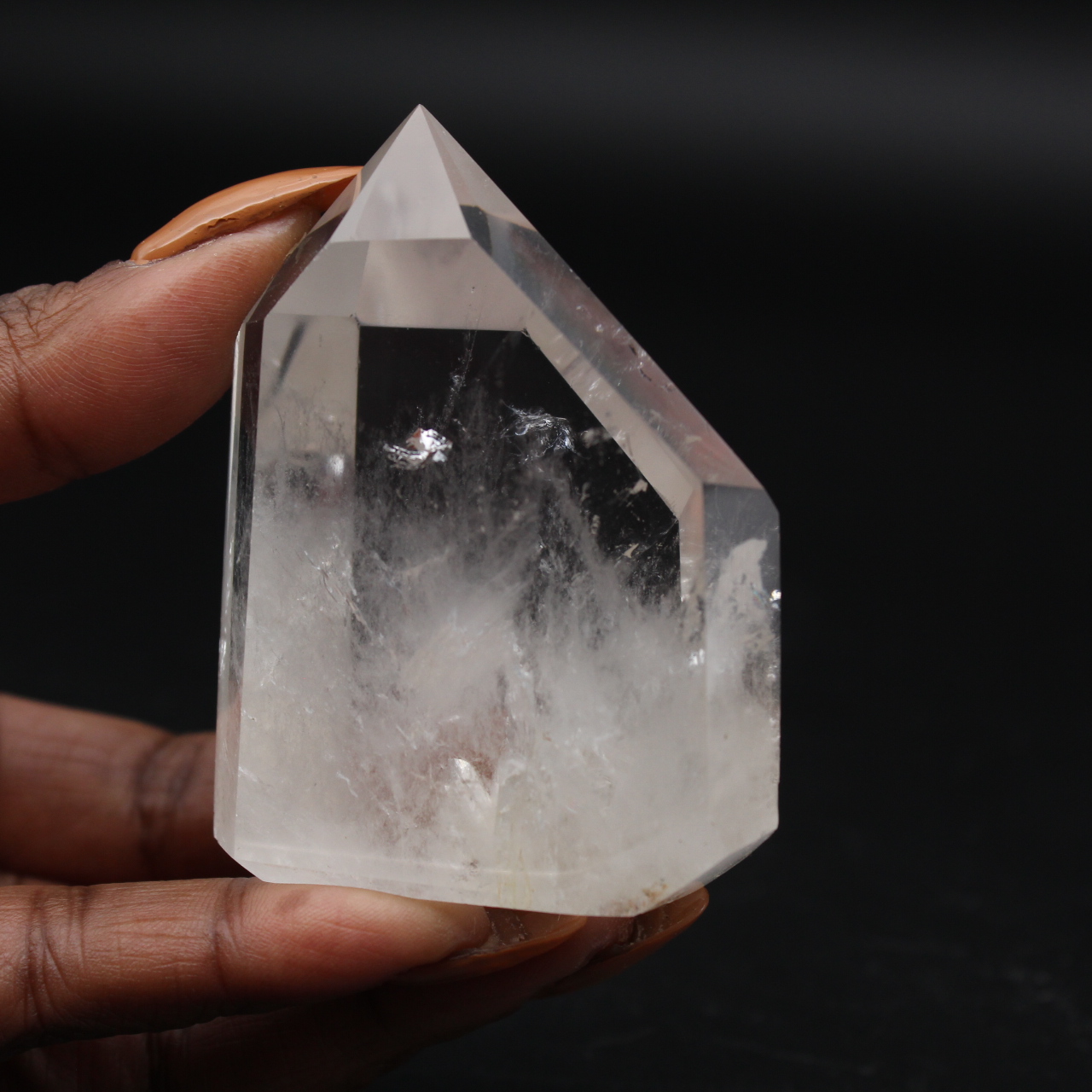 Prisme de cristal de roche