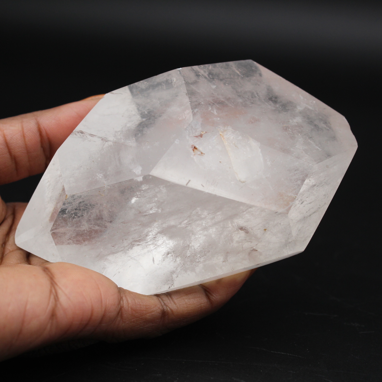 Prisme en quartz cristal