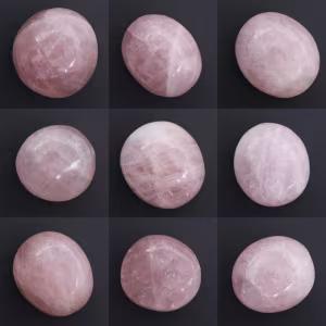 Galet en quartz rose