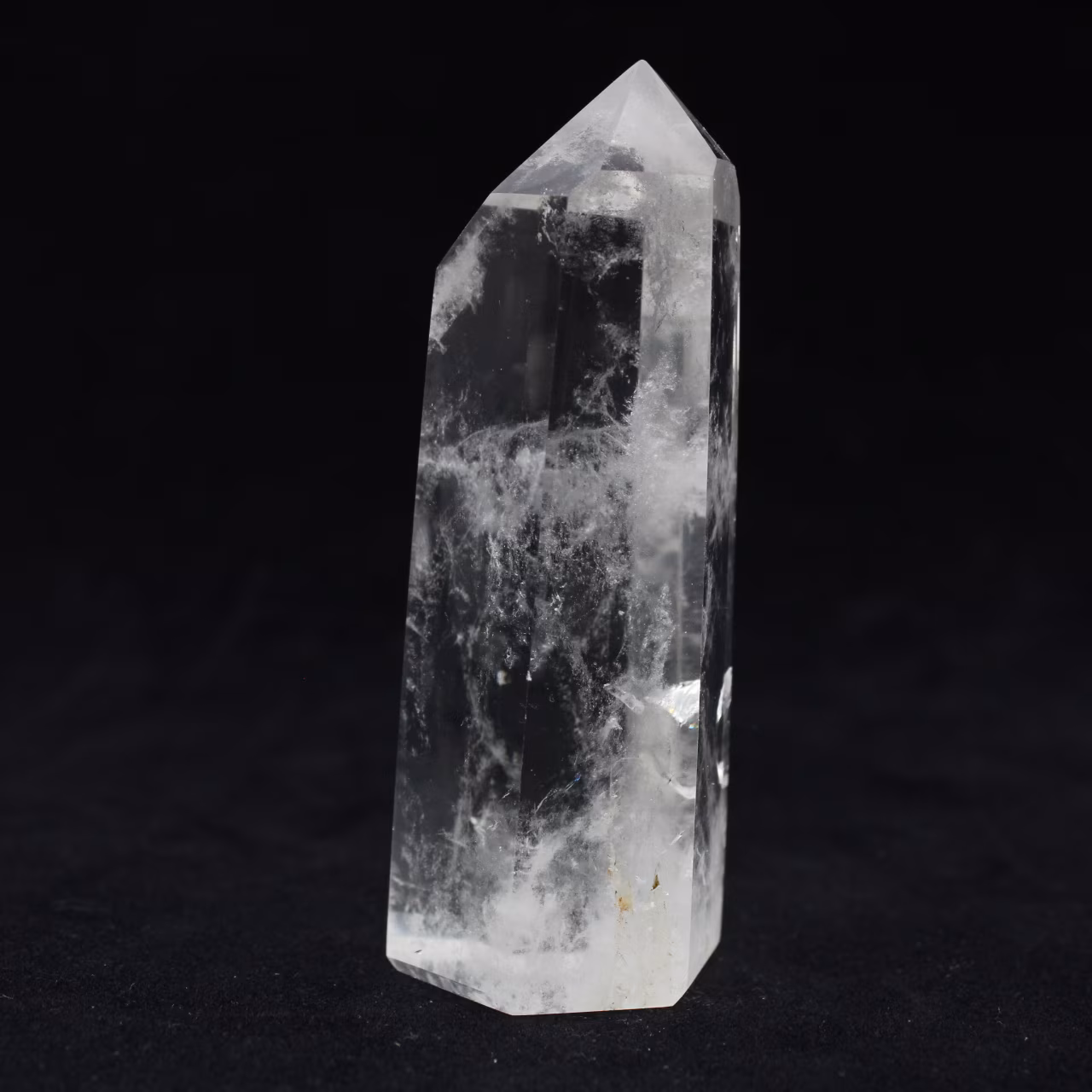 Quartz prisme cristal de roche
