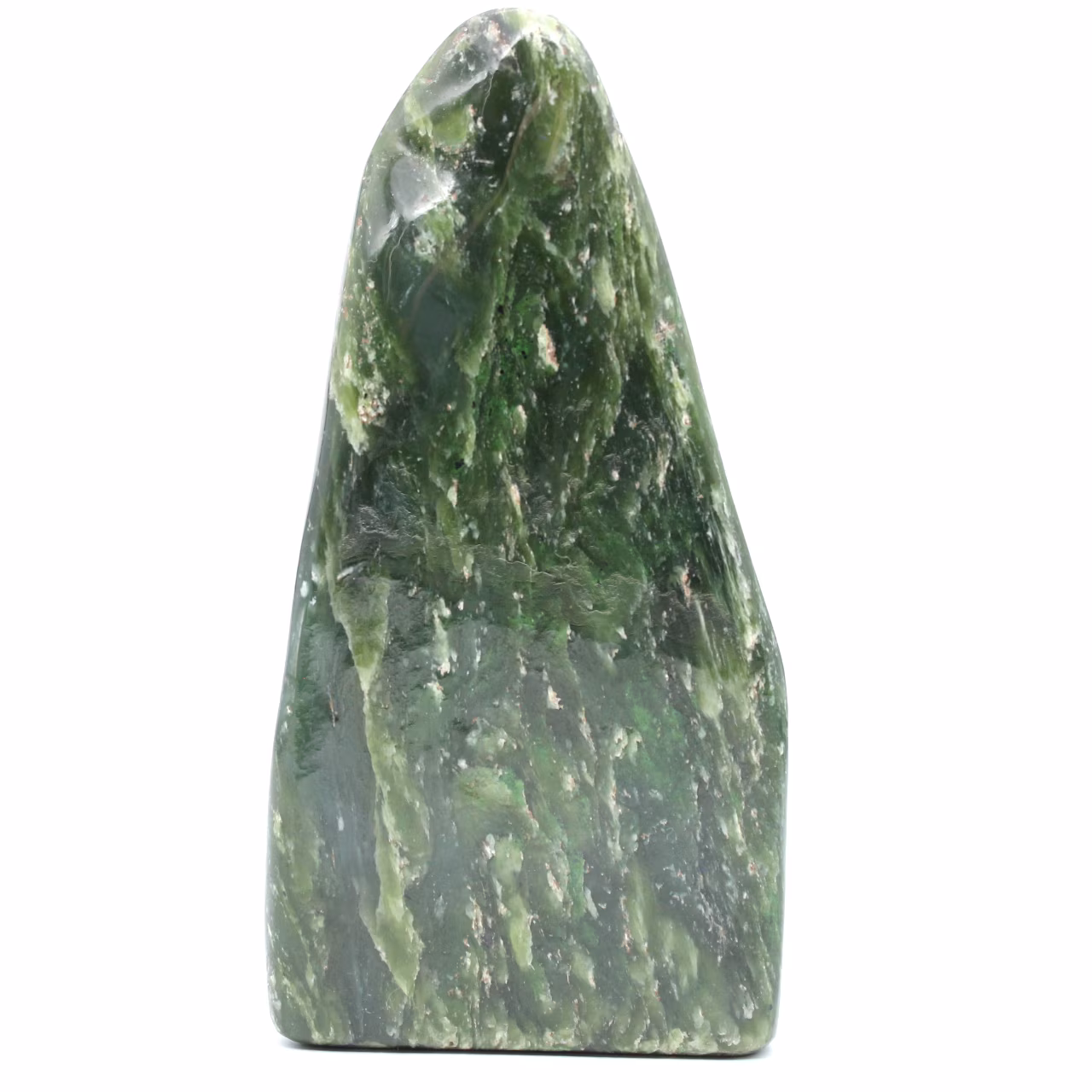 Pierre polie en jade néphrite