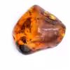 Ambre fossile jaune