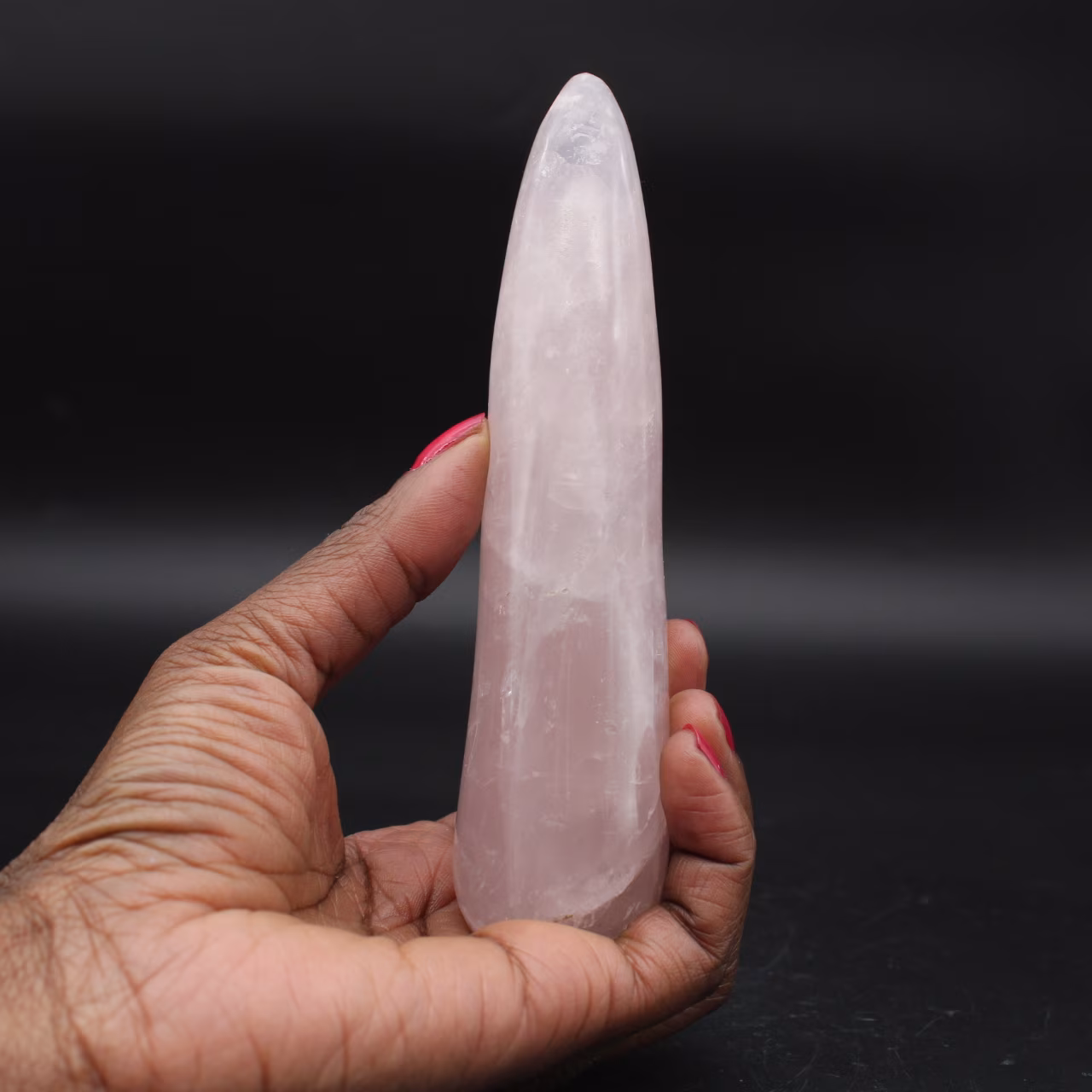 Bâton en quartz rose