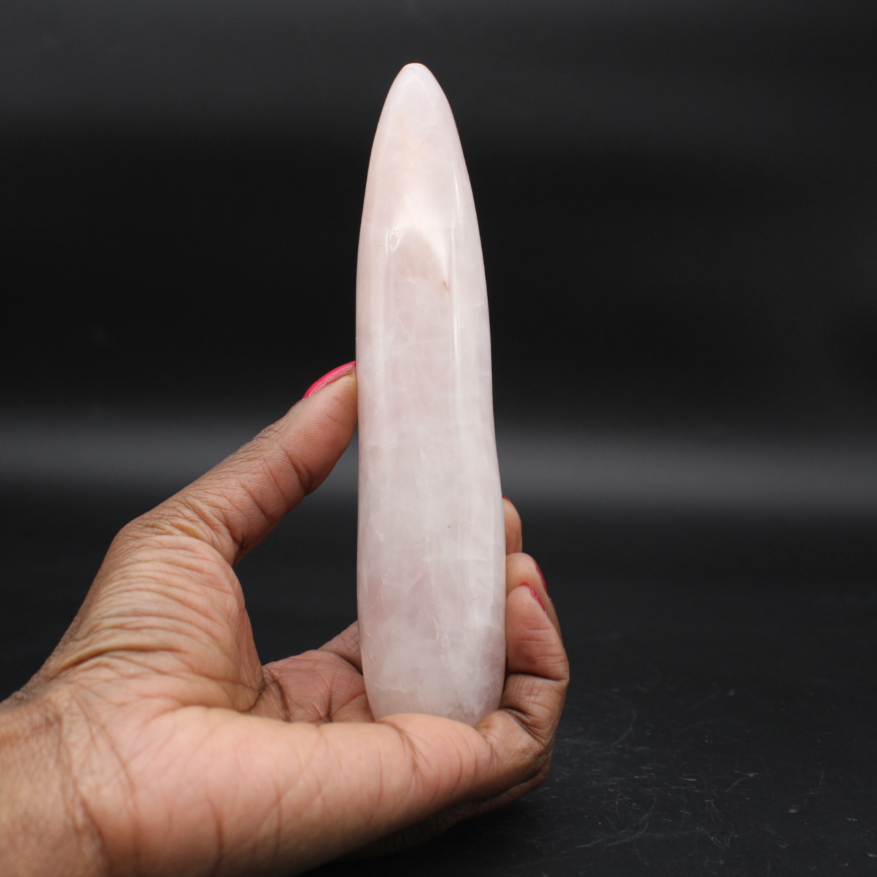 Bâton en quartz rose