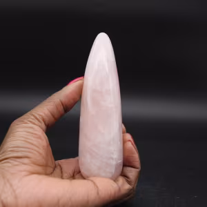 Bâton en quartz rose