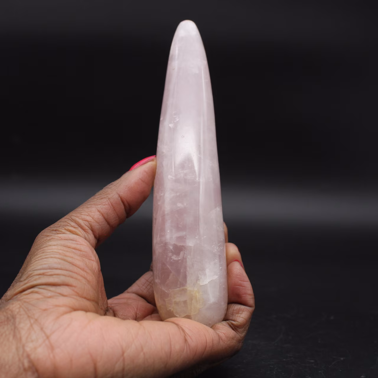 Bâton en quartz rose