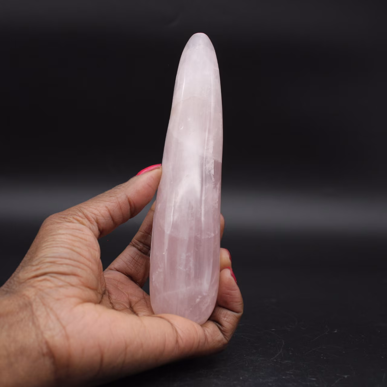 Bâton en quartz rose
