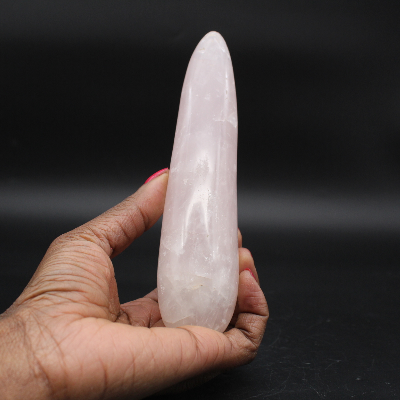 Bâton en quartz rose