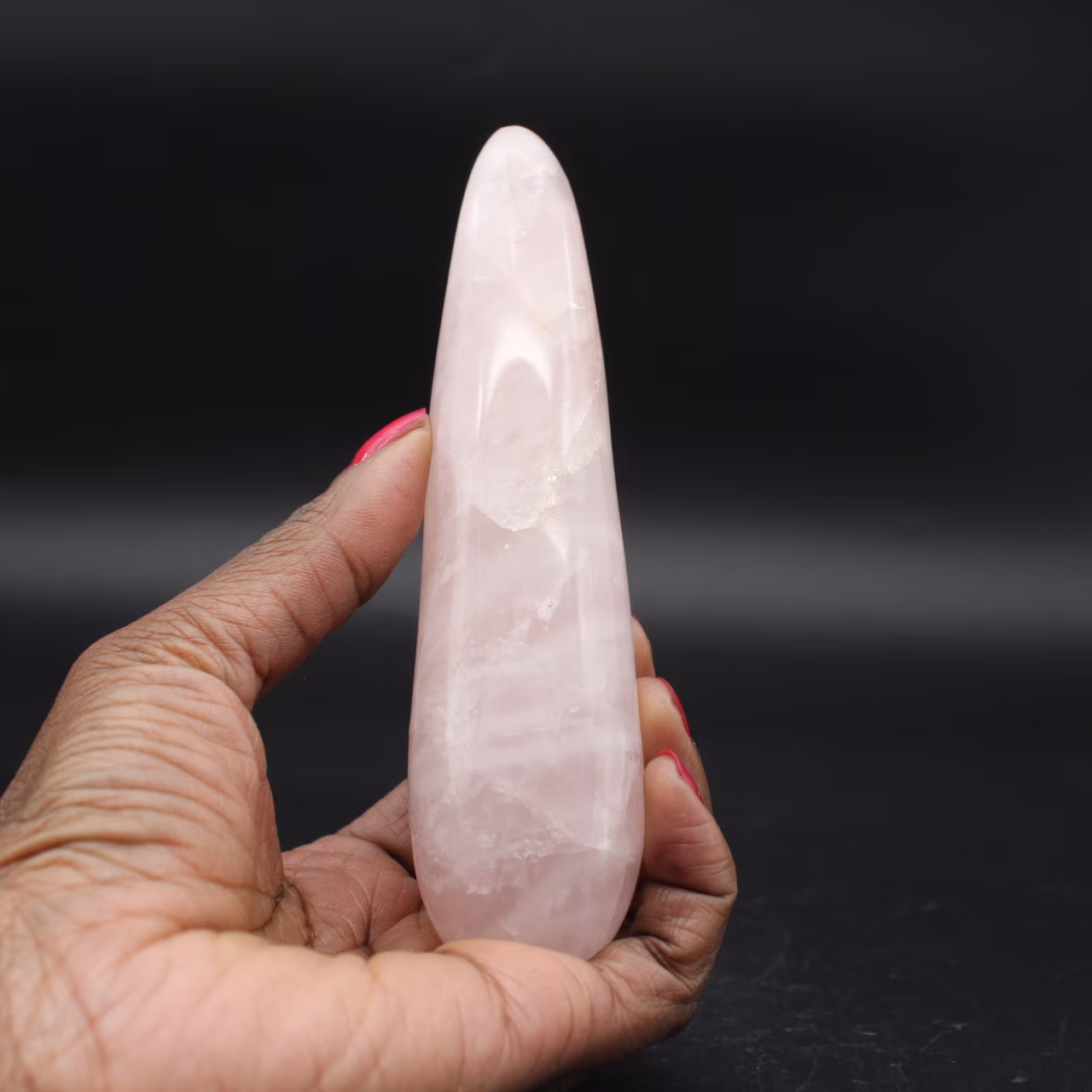 Bâton en quartz rose