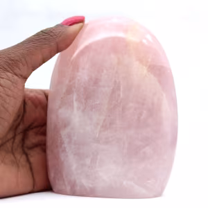 Quartz rose à poser
