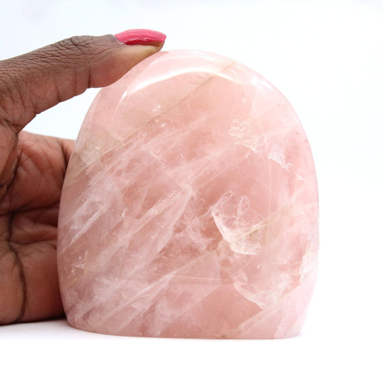 Quartz rose d'ornement