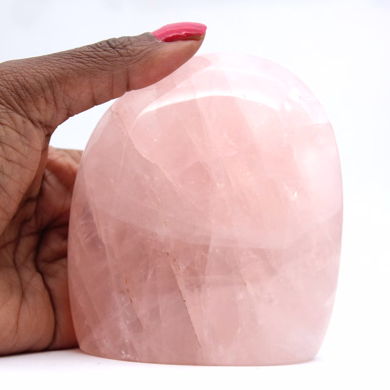 Quartz rose naturel