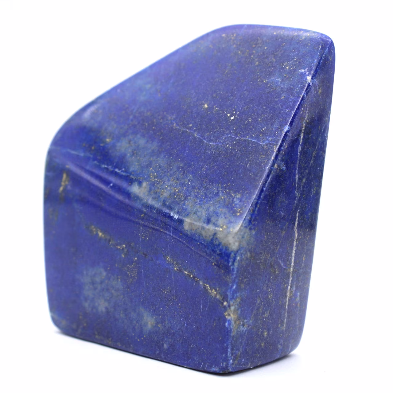 Pierre polie en lapis-lazuli