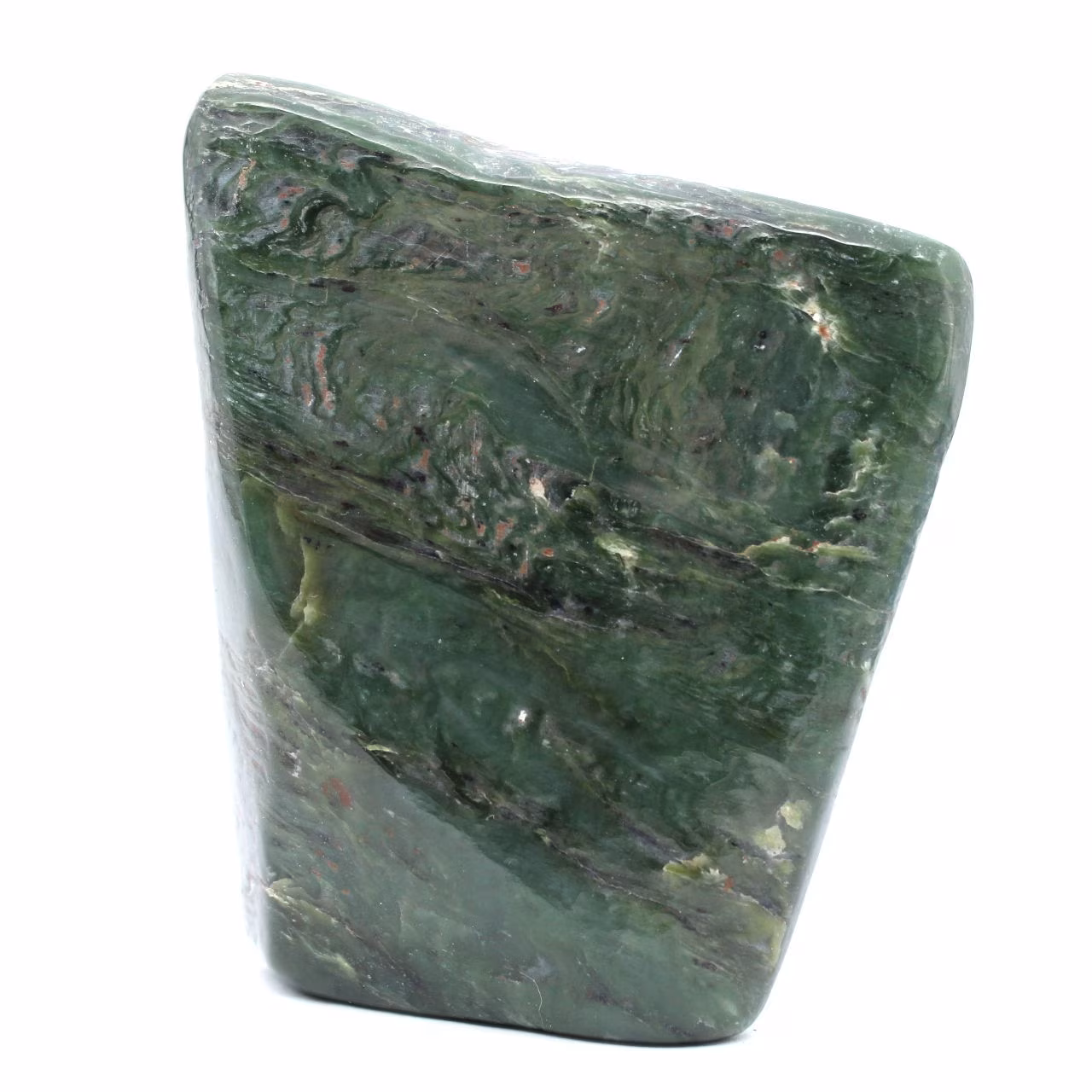 Jade néphrite polie