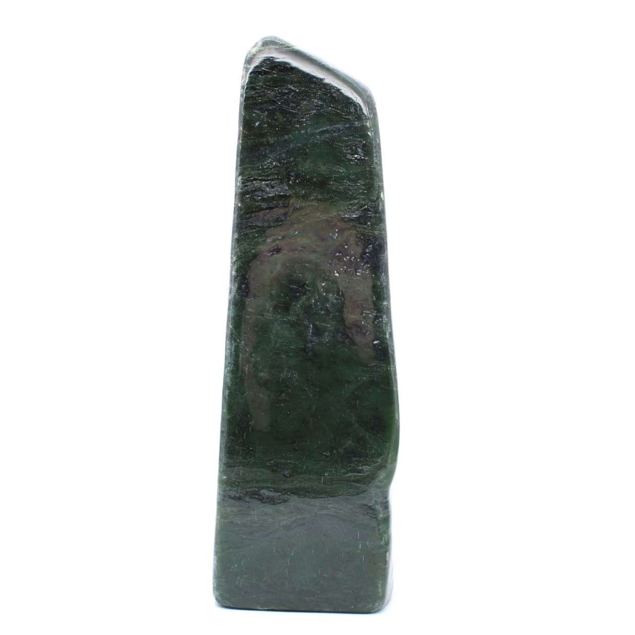 Jade néphrite roche polie