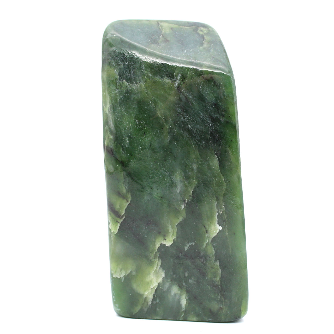 Jade néphrite polie de décoration