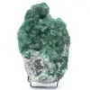 Fluorite naturelle brute en cristaux verts - 0