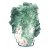 Fluorite brute en cristaux sur gangue - 1