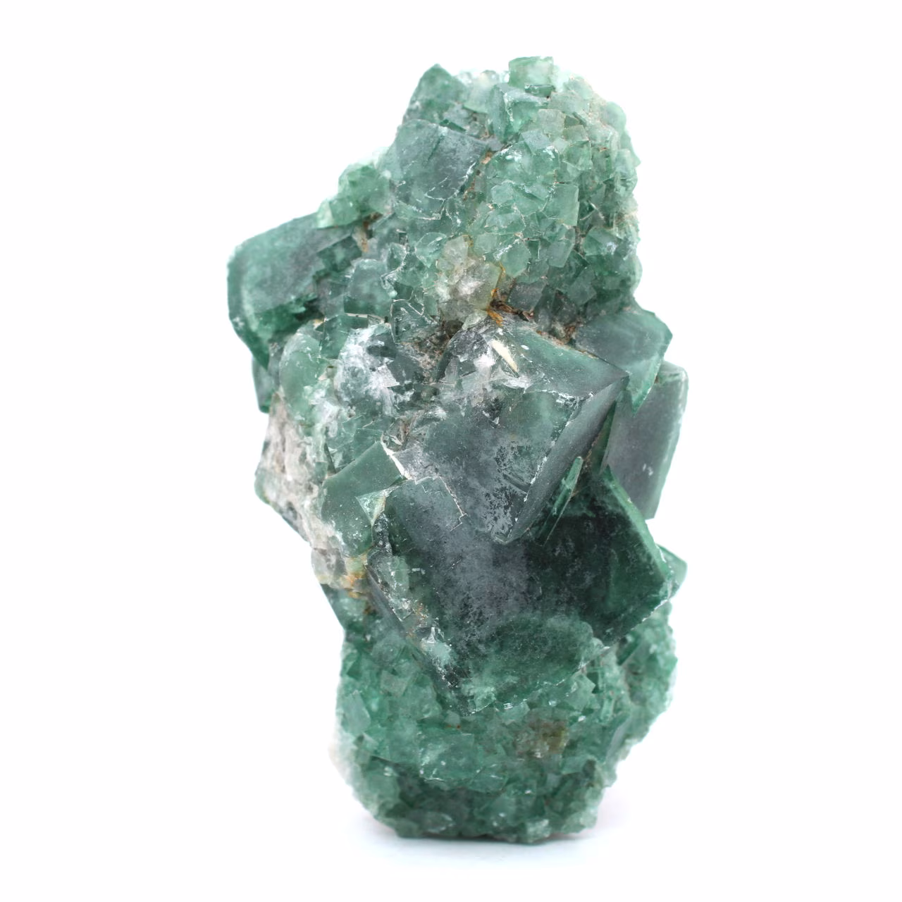 Fluorite naturelle de madagascar cristallisée