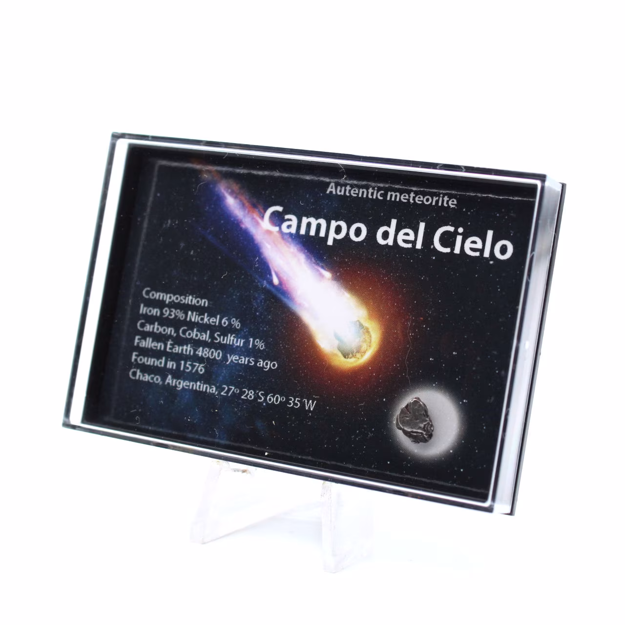 Fragment de météorite Campo del Cielo