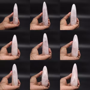 Bâton en quartz rose