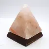 Lampe pyramide en sel rose de l’Himalaya - 4