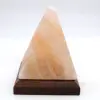 Lampe pyramidale en sel rose de l’Himalaya - 3