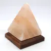Lampe pyramidale en sel rose de l’Himalaya - 4