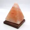 Lampe pyramidale en sel rose de l’Himalaya - 3