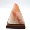 Lampe pyramidale en sel rose de l’Himalaya - 3