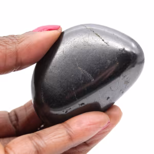 Galet Shungite plat - Collection Russie 70g