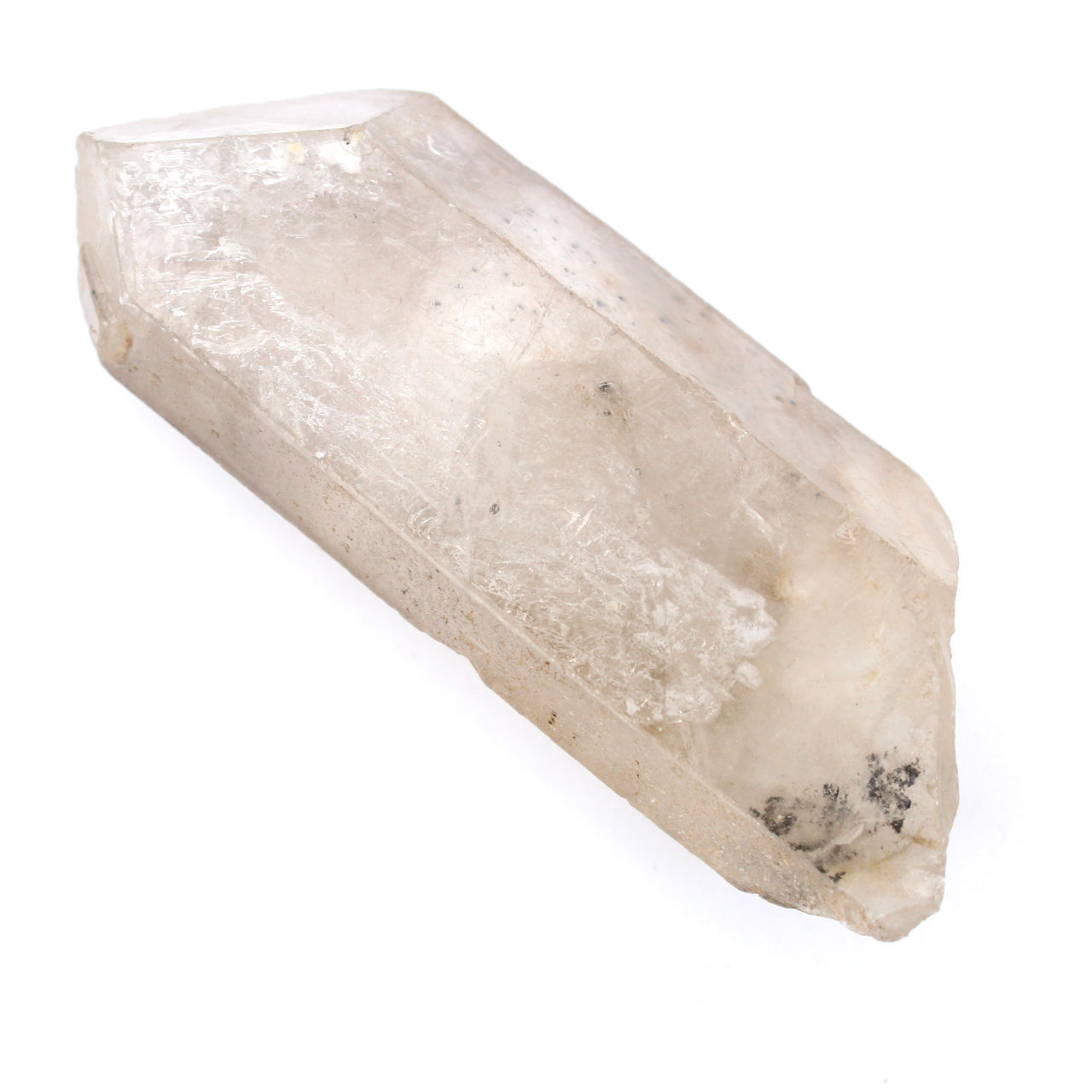 Quartz cristal bi-terminé naturel de Madagascar