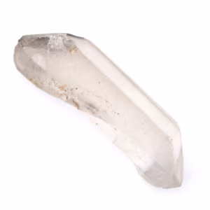 Cristallisation bi-terminé naturel de quartz