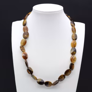 Collier en œil de tigre 
