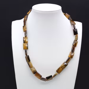 Collier en œil de tigre 