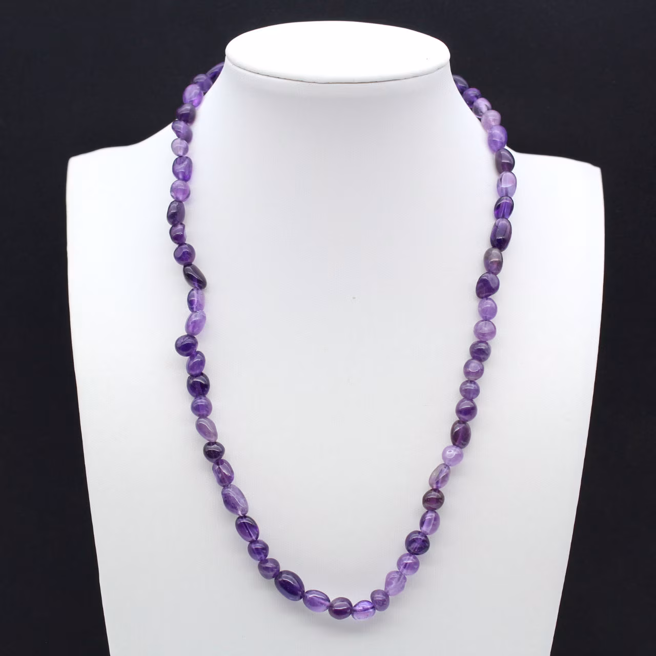 Collier en améthyste
