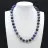 Collier en sodalite