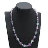 Collier en pierres de fluorite - 0