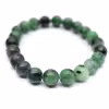 Bracelet zoisïte à rubis