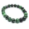Bracelet zoisïte à rubis - 0