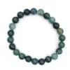 Bracelet agate mousse - 0