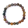 Bracelet en jaspe multicolore - 0